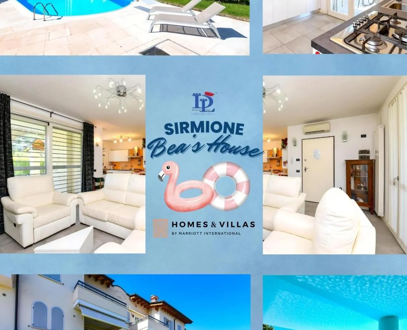 Desenzanoloft Official Partner Marriott Homes & Villas - Bea House, Sirmione With Private Garden And Share Pool Apartment